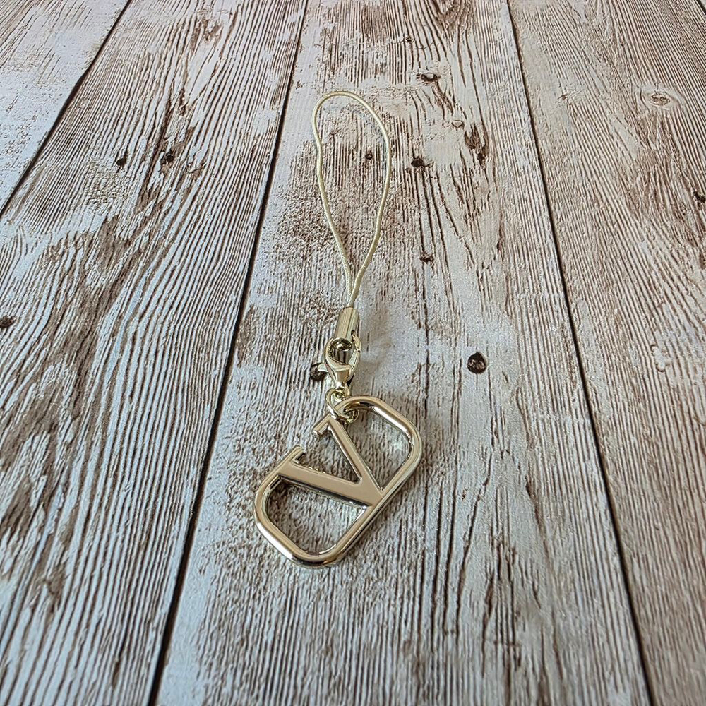 Valentino Charm, phone, keychain, Gold color - Picture 2 of 6